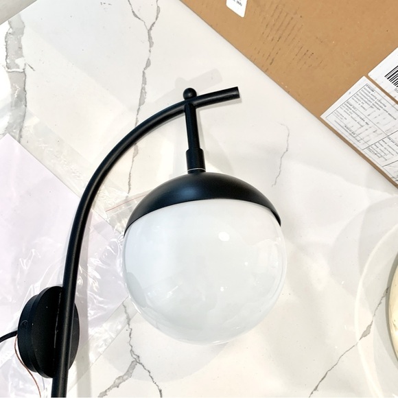 ANTHROPOLOGIE Amelia Sconce in Matte Black - Picture 10 of 16